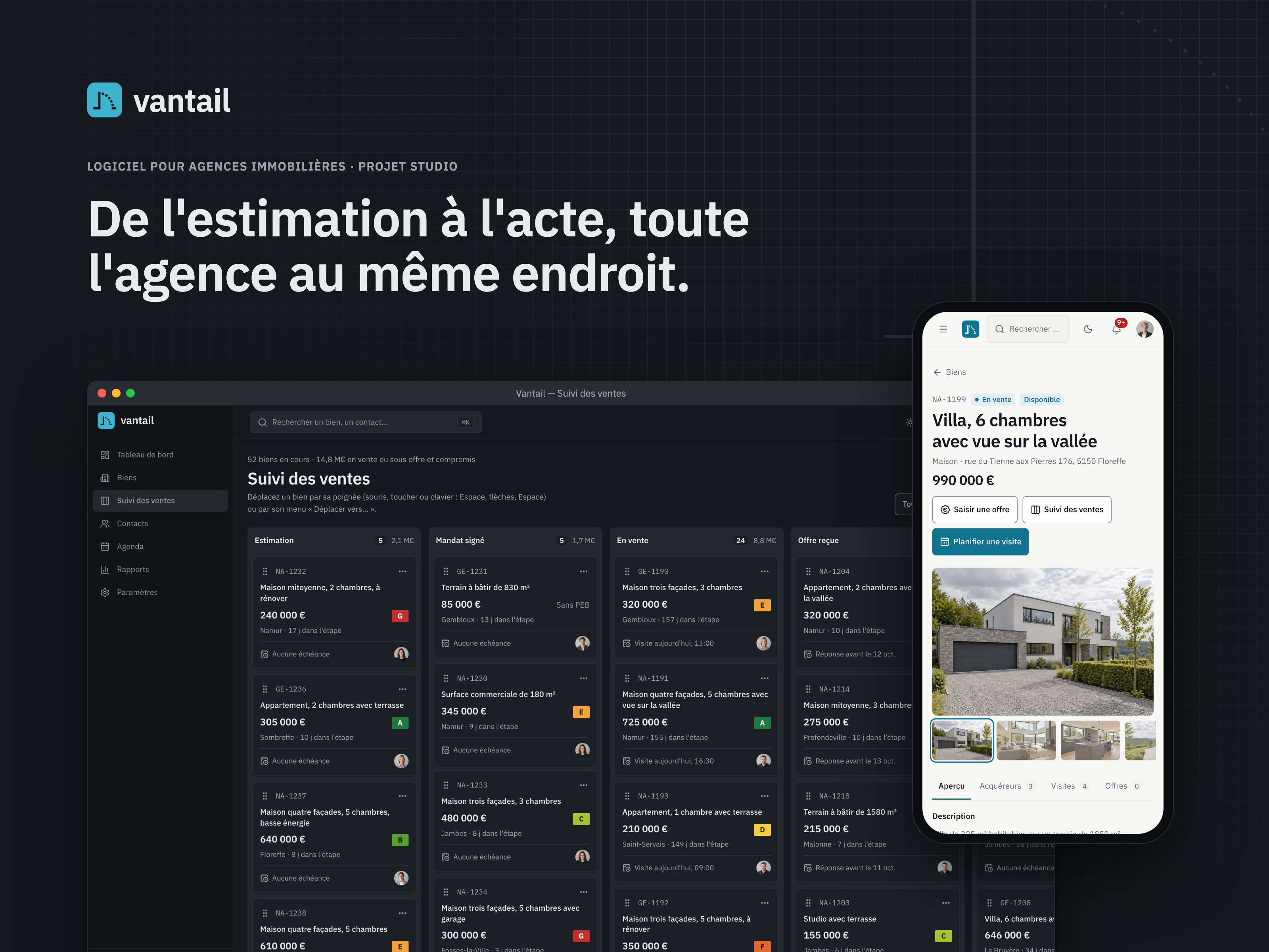 Aperçu du projet Vantail