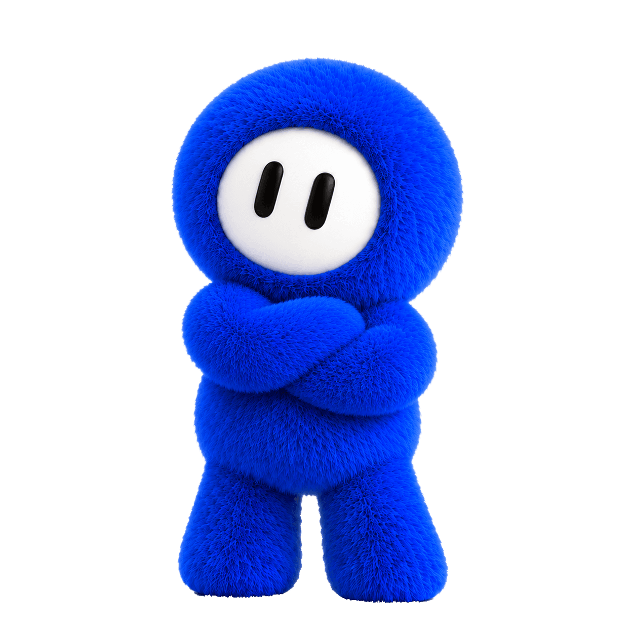 Mascotte ZILMA, bras croisés